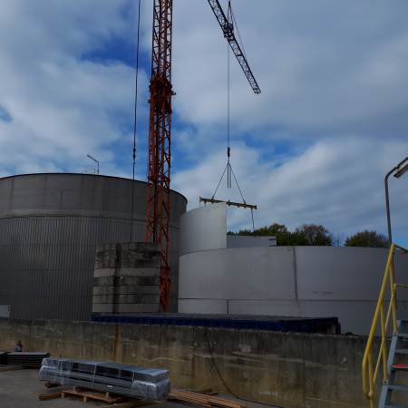 site erected tanks